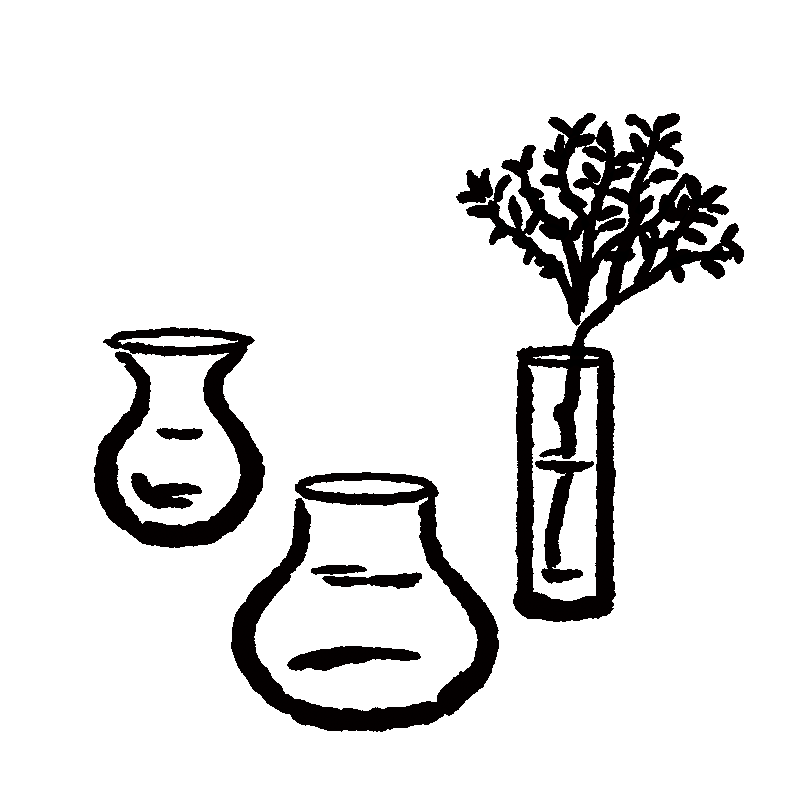 SiKiTOのカテゴリー、枝ものを愛でる花器がほしい