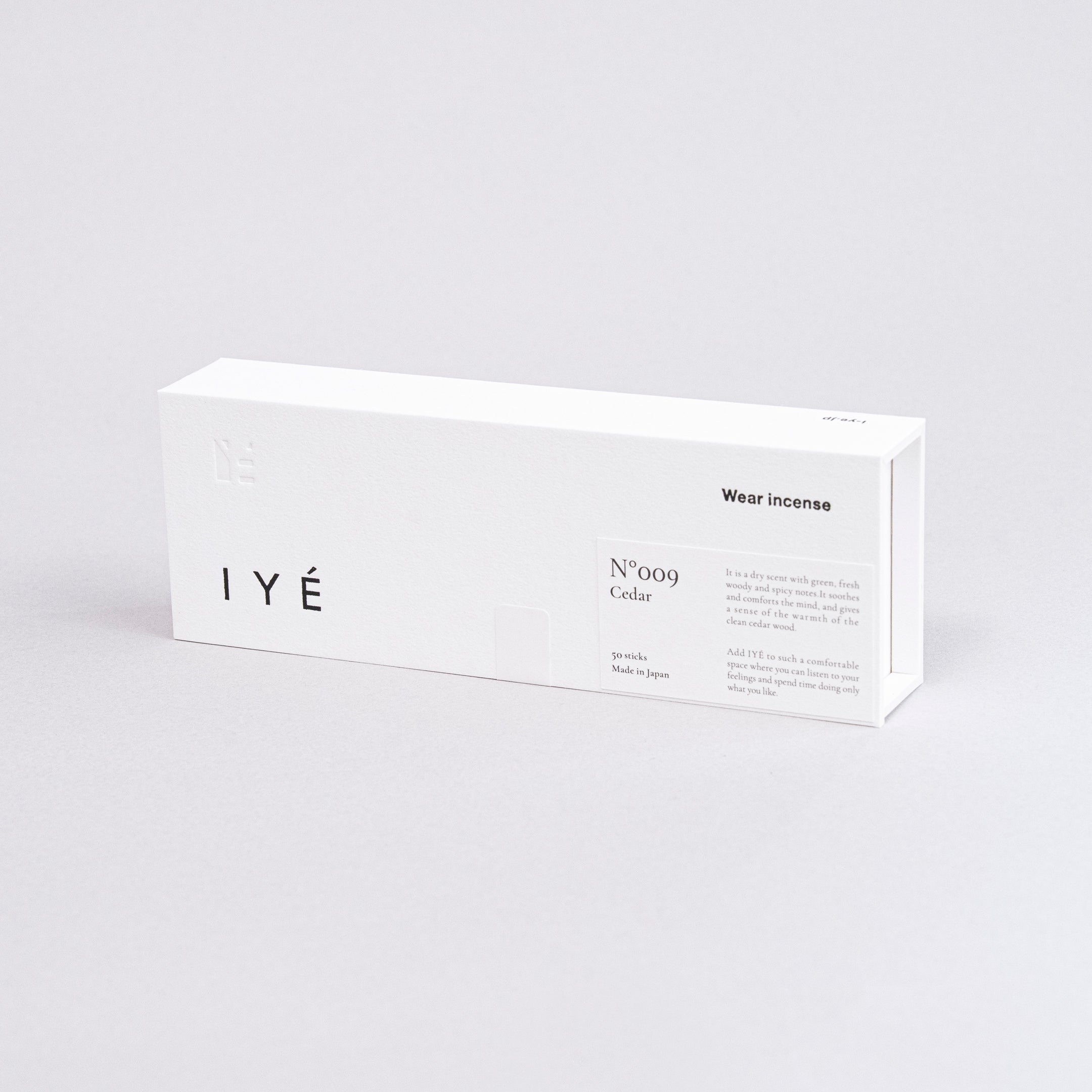 IYÉ incense | 四季を感じる、広がり残る香り