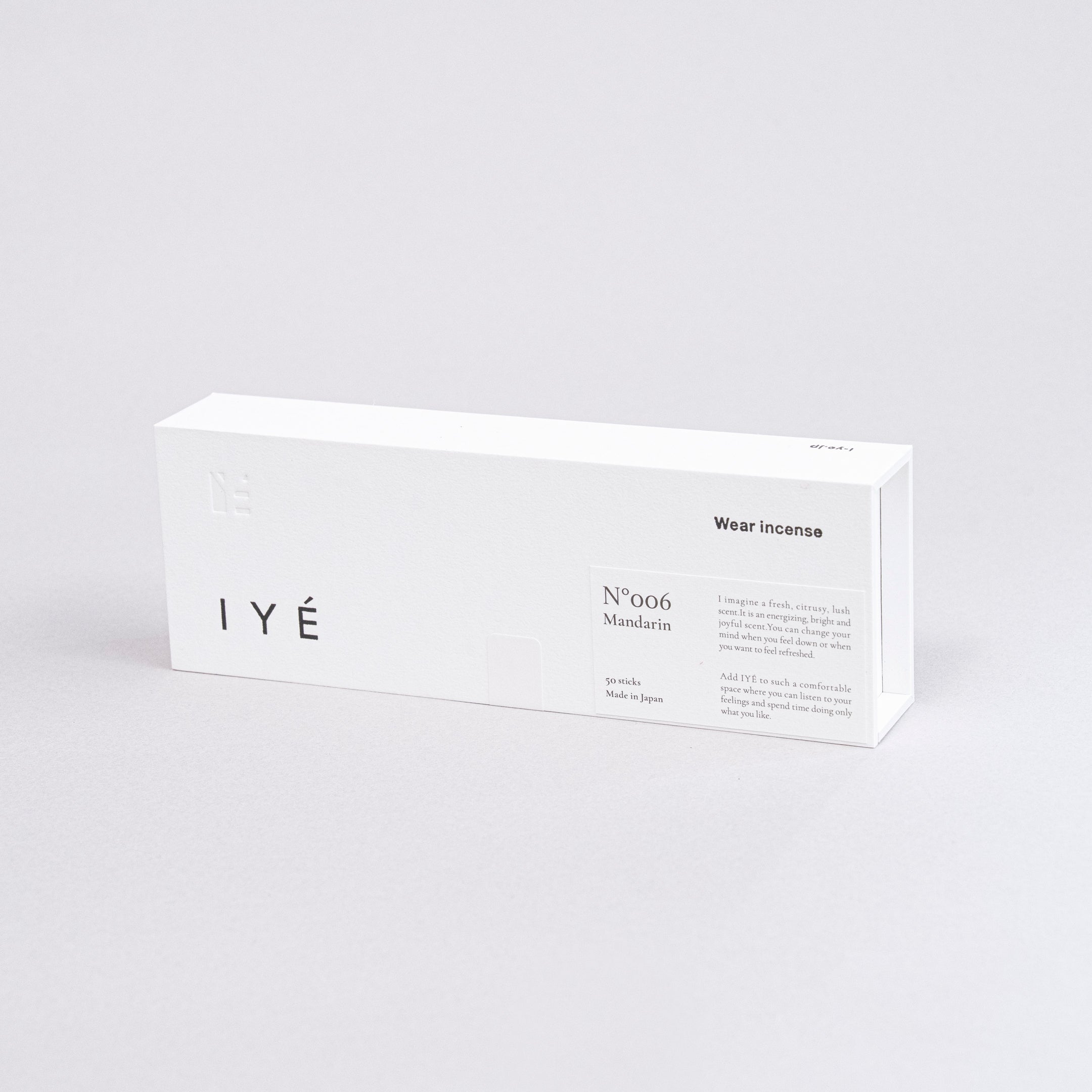 IYÉ incense | 四季を感じる、広がり残る香り