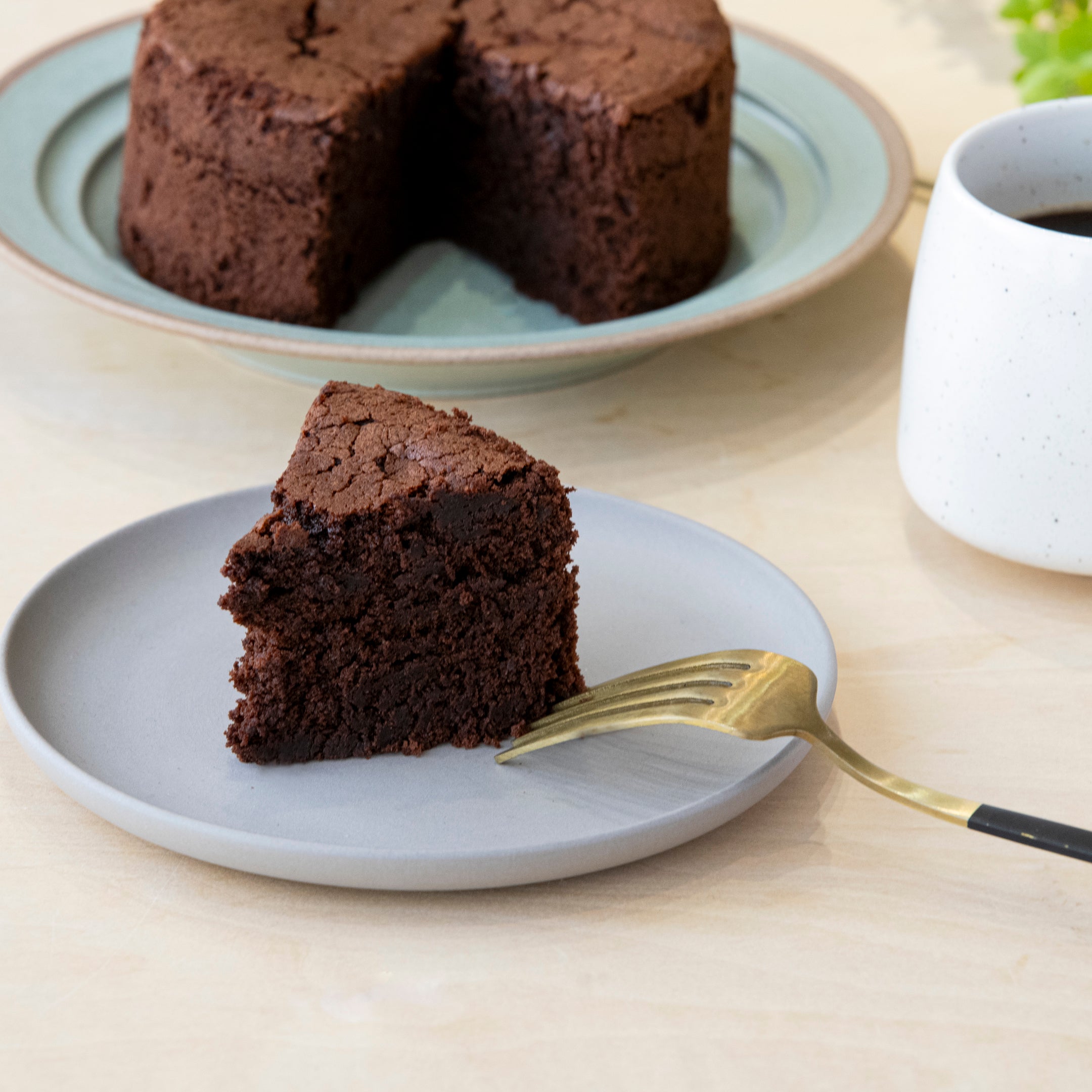 木頭ショコラ | 驚くほどしっとりのグルテンフリーケーキ