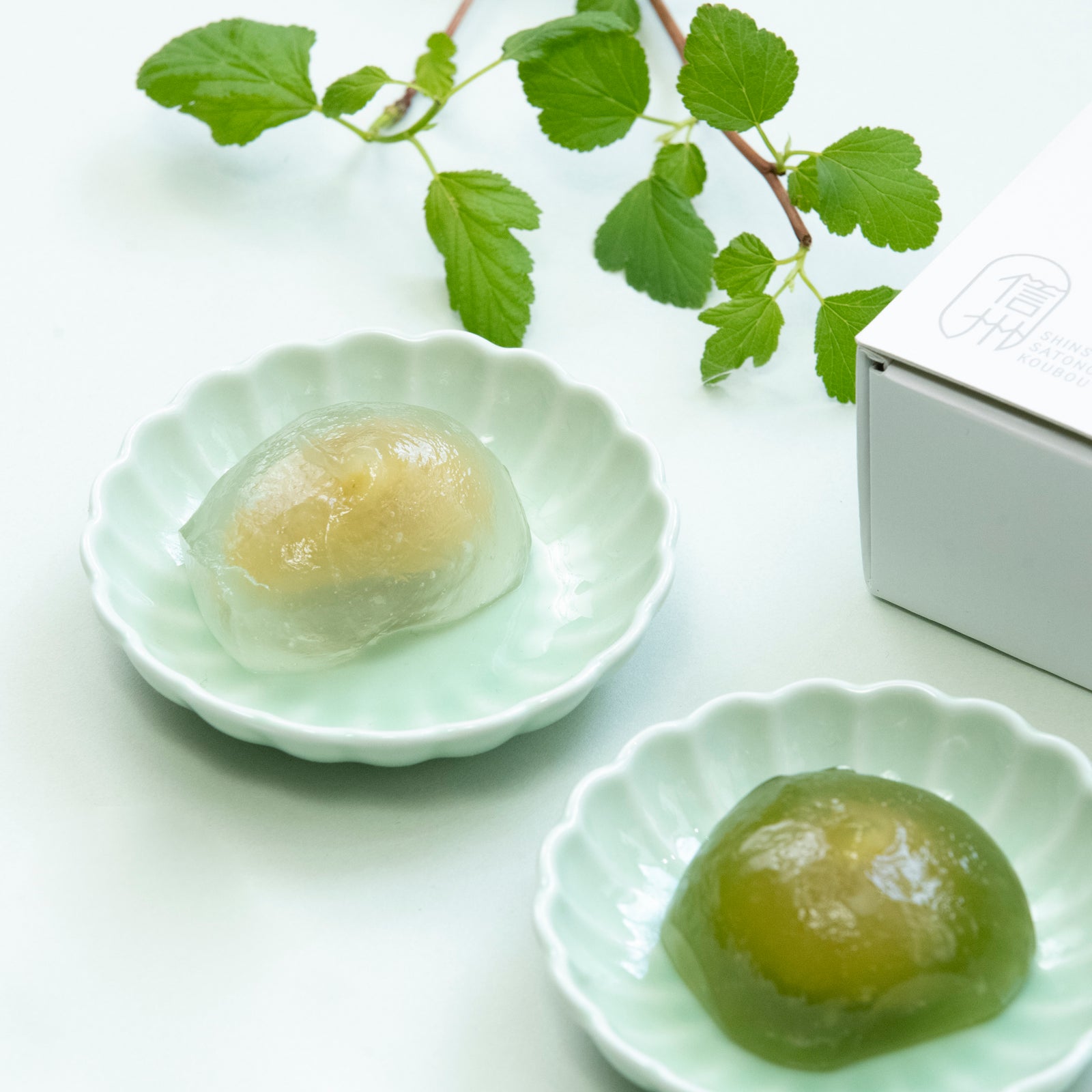 水きんとん | 中央アルプスの名水で仕立てた、つるんと涼やかな夏の和菓子