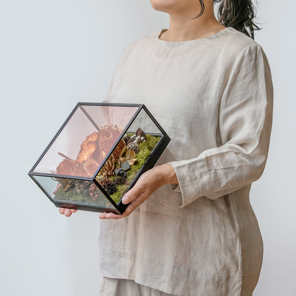 【受注販売】SiKiTO Botanical Case | 美しく時を止めた小庭