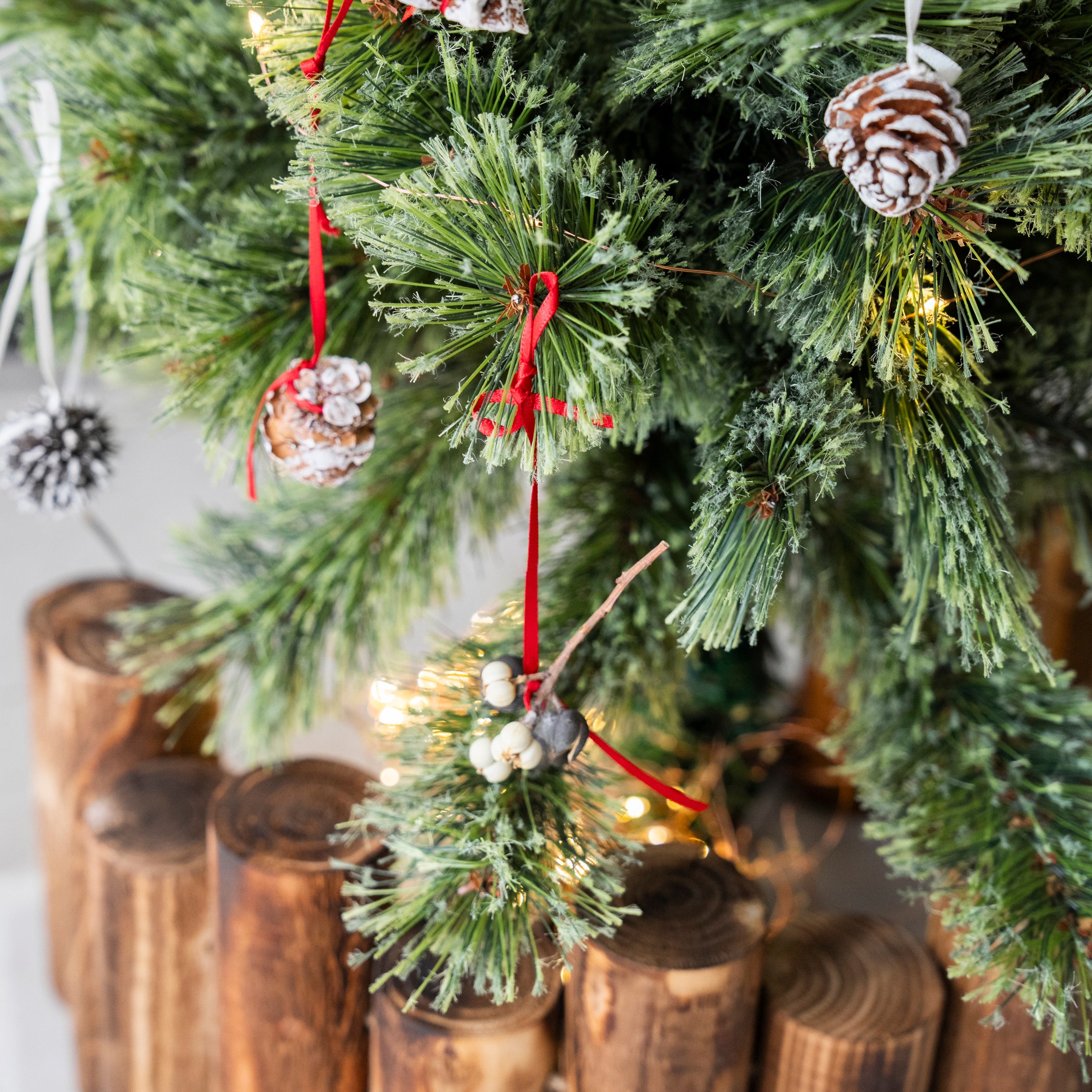 【受注販売】ナチュラルオーナメントセット | ドライ素材を使ったツリー飾り