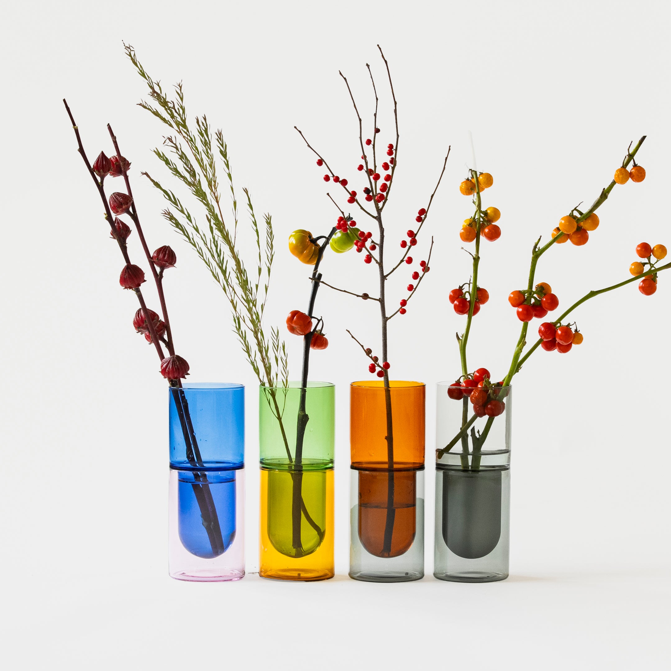 DW VASE | 遊び心あるカラーの枝もの花器