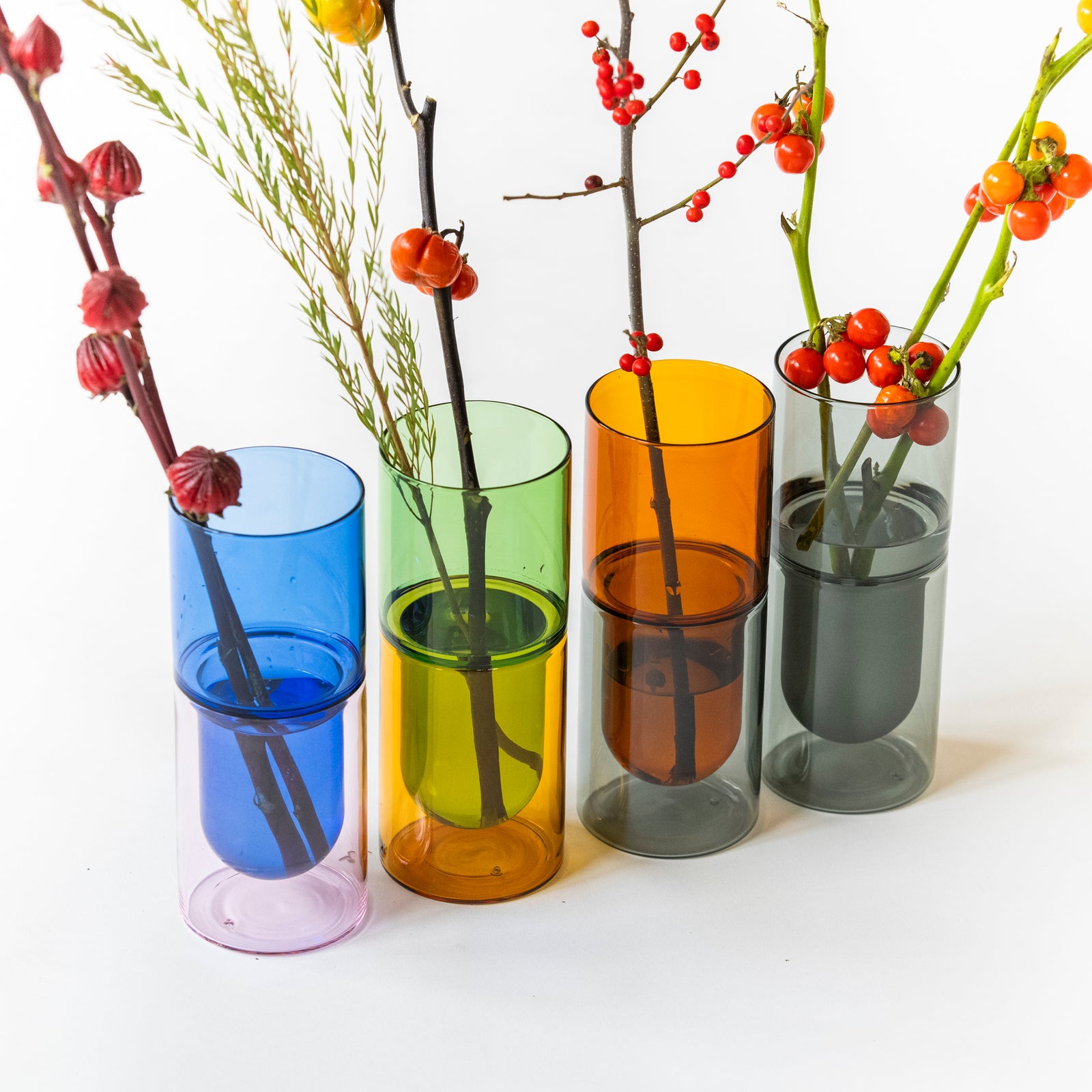 DW VASE | 遊び心あるカラーの枝もの花器