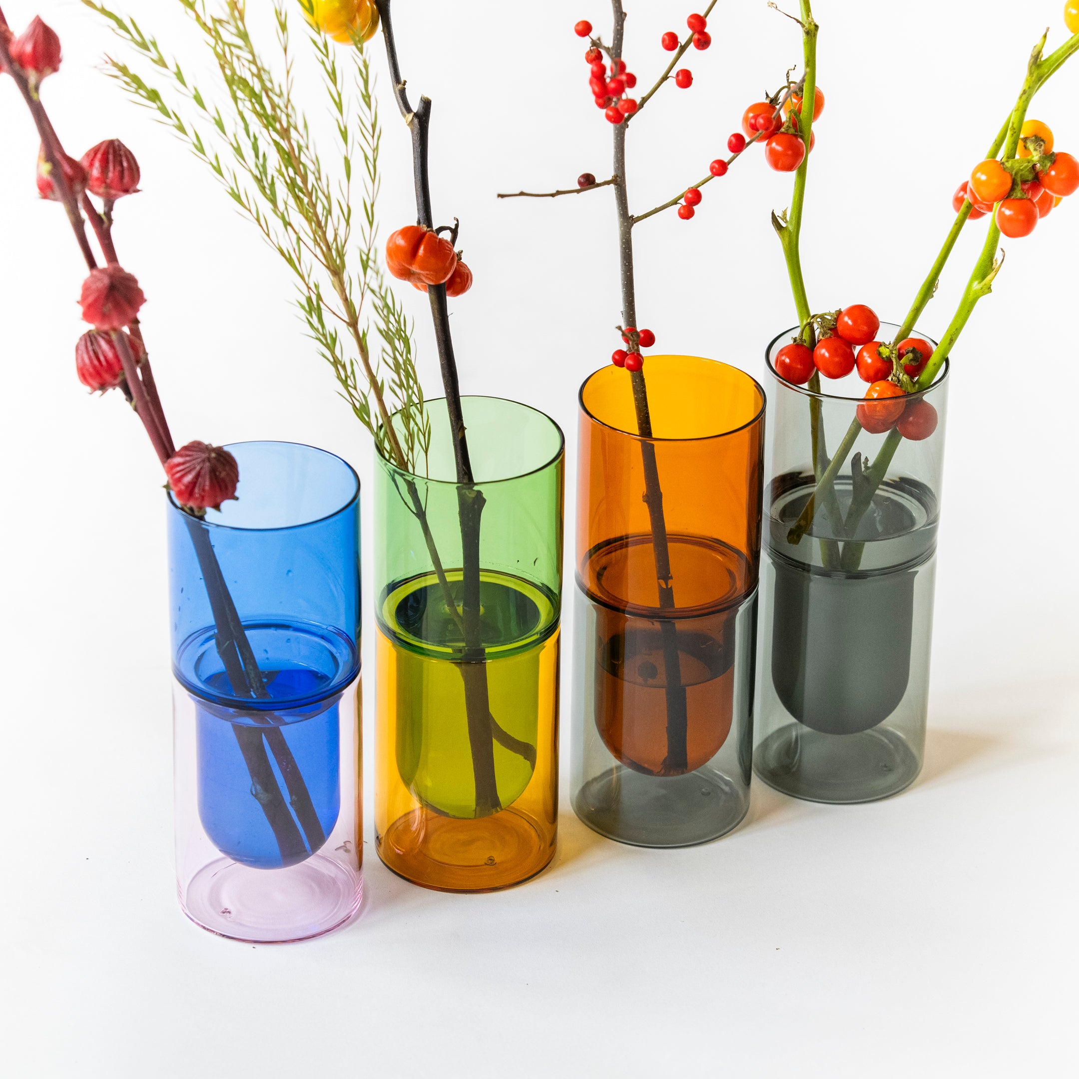 DW VASE | 遊び心あるカラーの枝もの花器