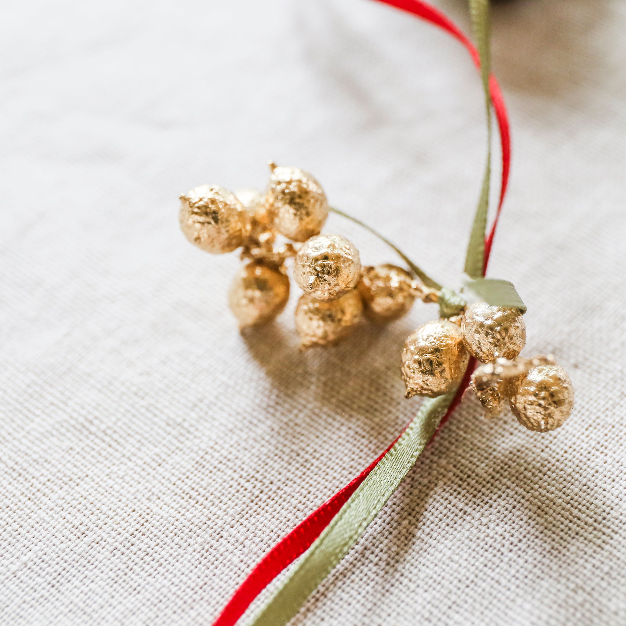 【受注販売】ドライ花材を結いつけたボタニカルガーランド