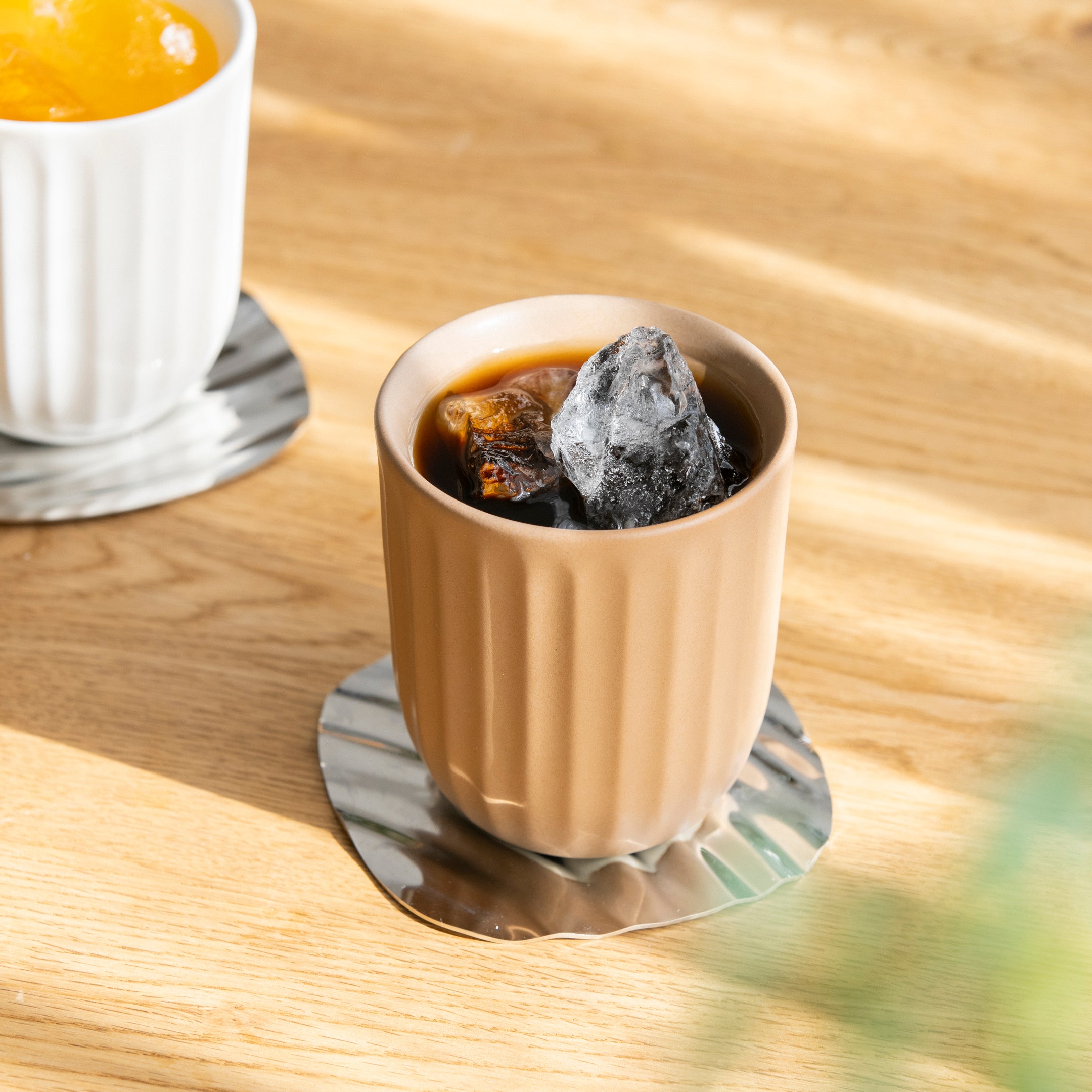 soune cup | 飲みごろをキープする、自然な風合いの瀬戸焼ダブルウォールカップ