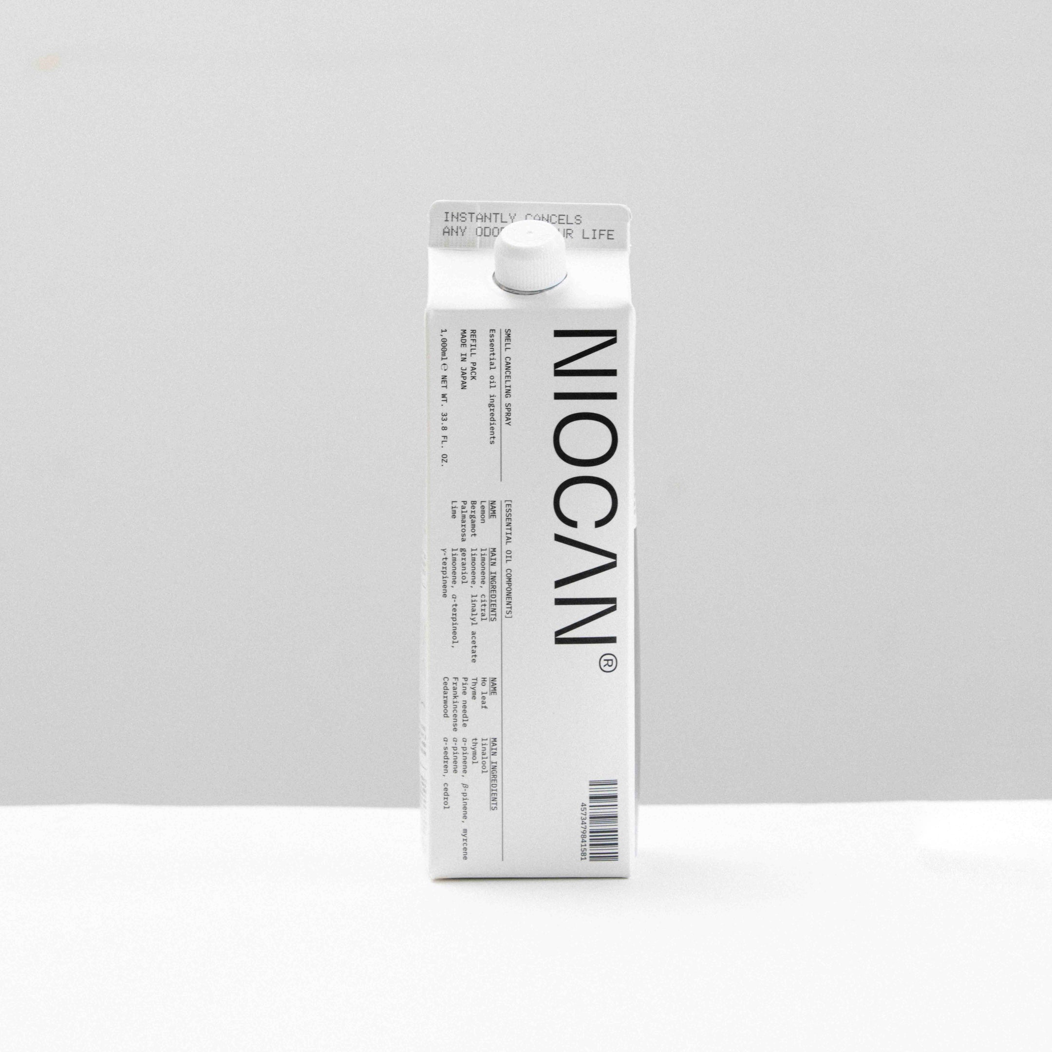 NIOCAN | 精油成分がニオイを瞬間キャンセル