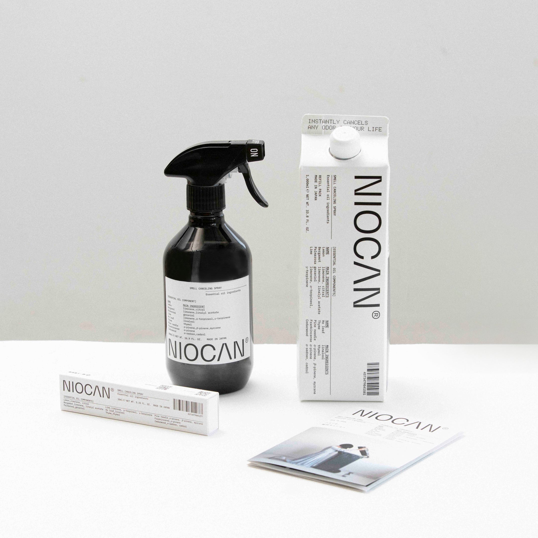 NIOCAN | 精油成分がニオイを瞬間キャンセル