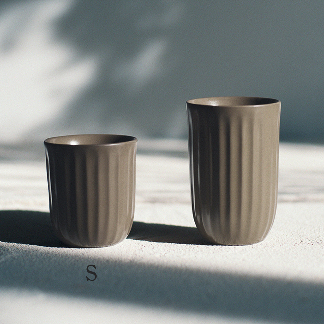 soune cup | 飲みごろをキープする、自然な風合いの有田焼ダブルウォールカップ