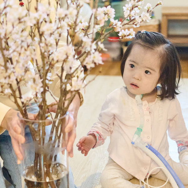 今年で2回目。外出のハードルが高い子ども達に「おうちお花見」体験をプレゼント