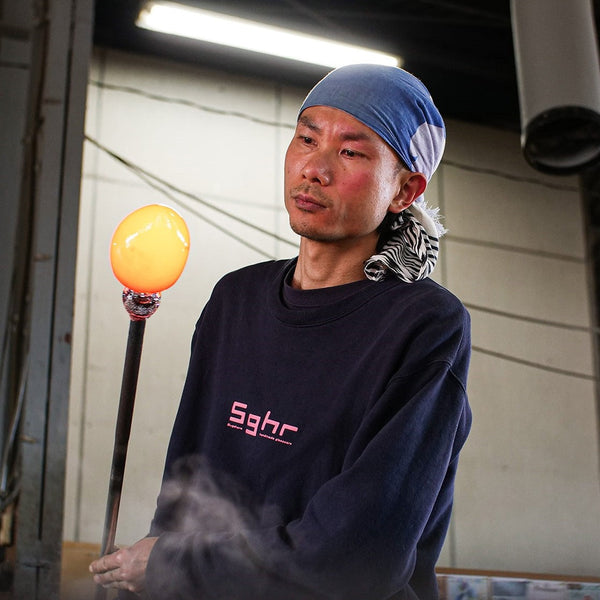 ガラス職人だからこそ知っている、この美しさを届けたい《Sghr》