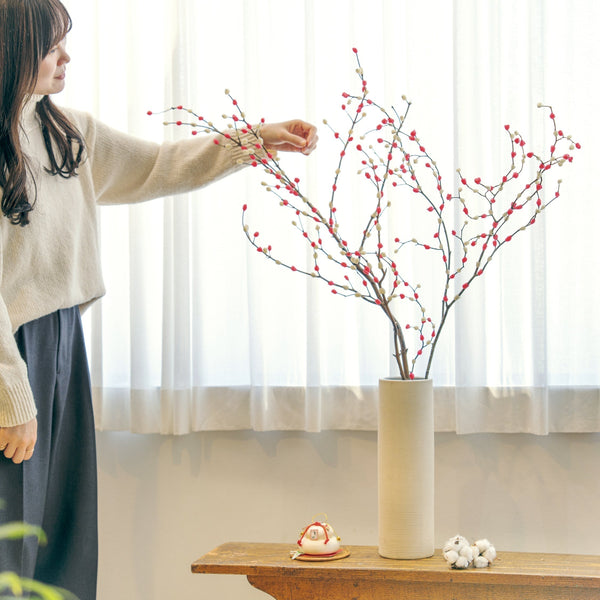 【枝もの定期便 ウラ話】 雪国のお正月を華やかに飾る知恵。花餅を作る飛騨高山へ訪問。