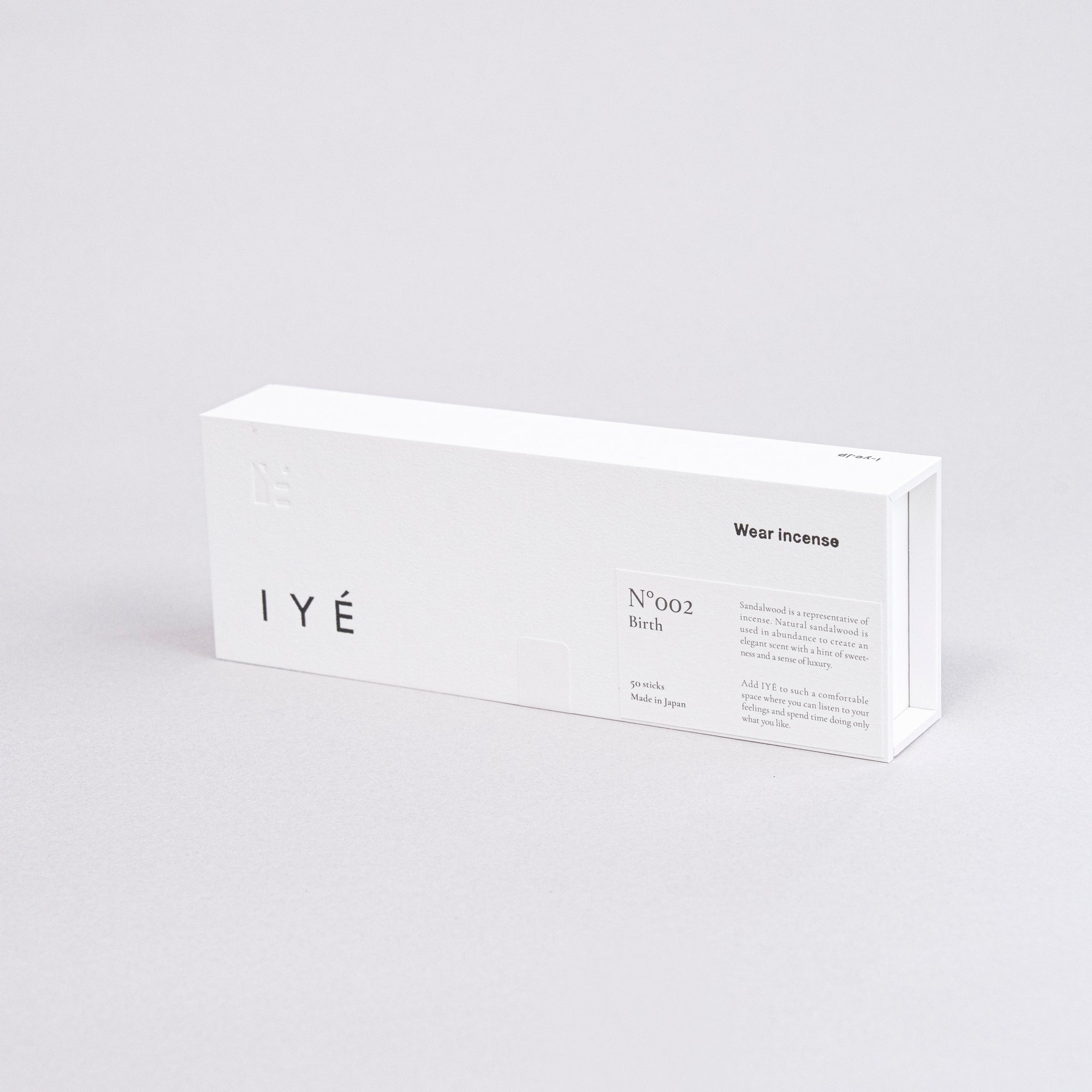 IYÉ incense ｜ 四季を感じる、広がり残る香り