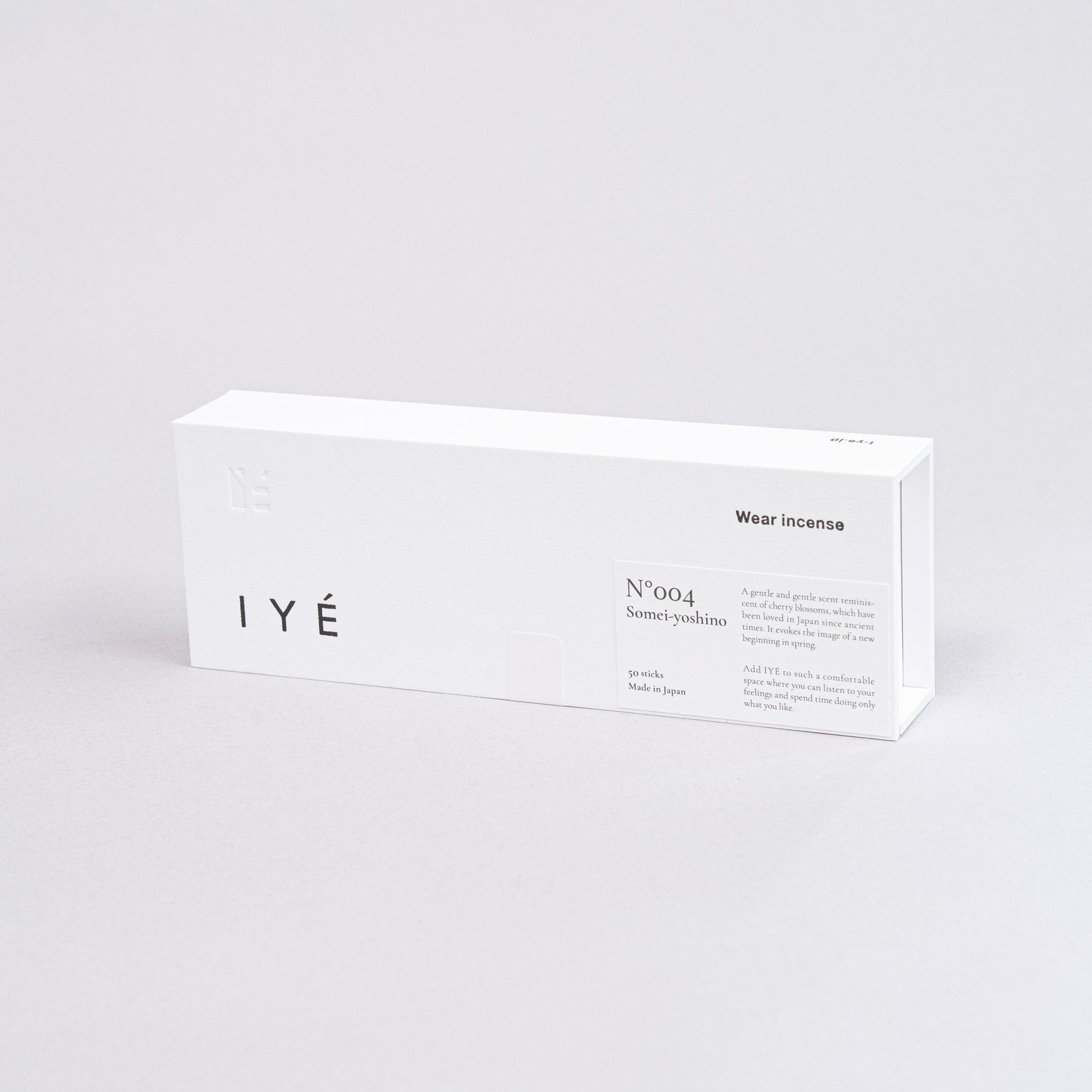 IYÉ incense ｜ 四季を感じる、広がり残る香り