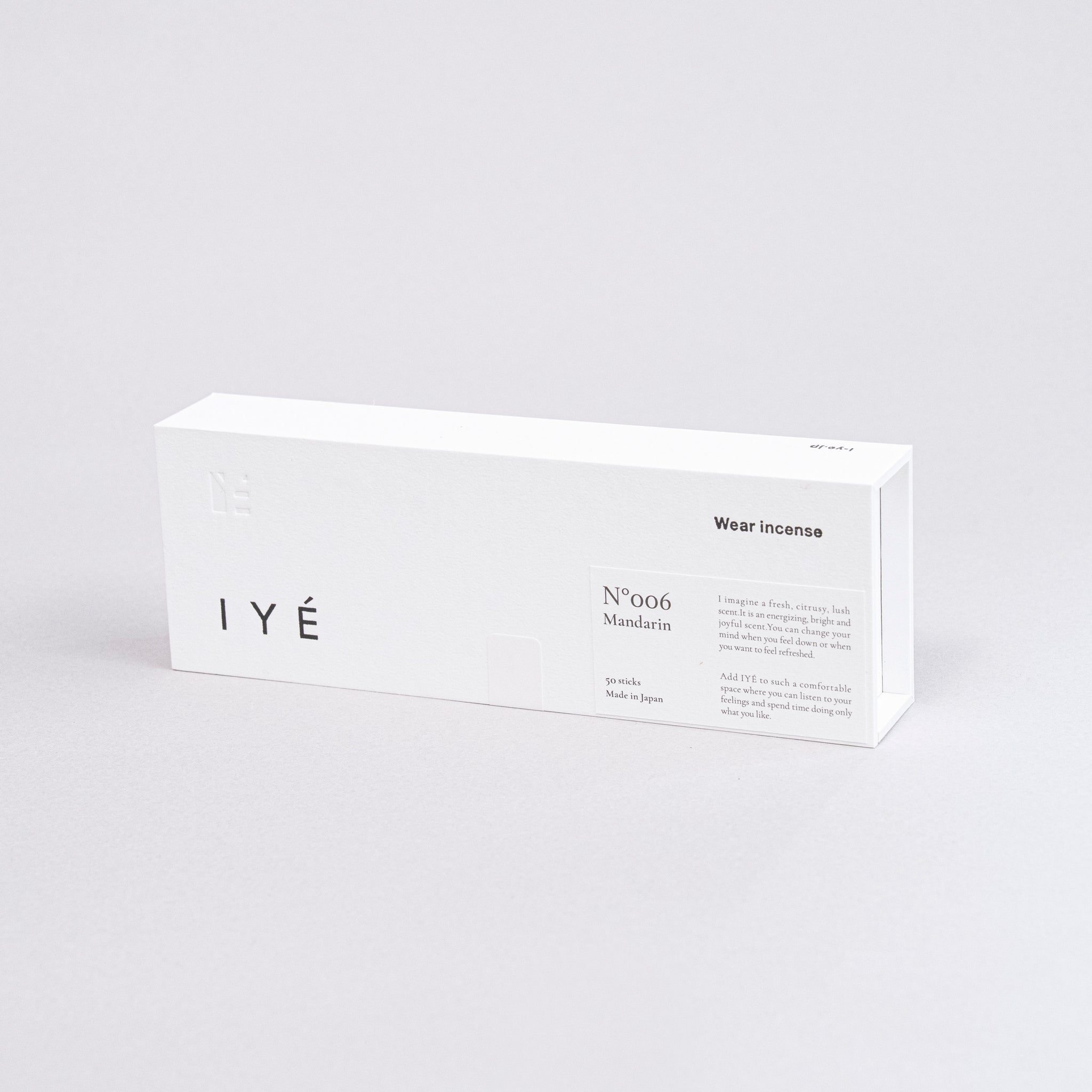 IYÉ incense ｜ 四季を感じる、広がり残る香り