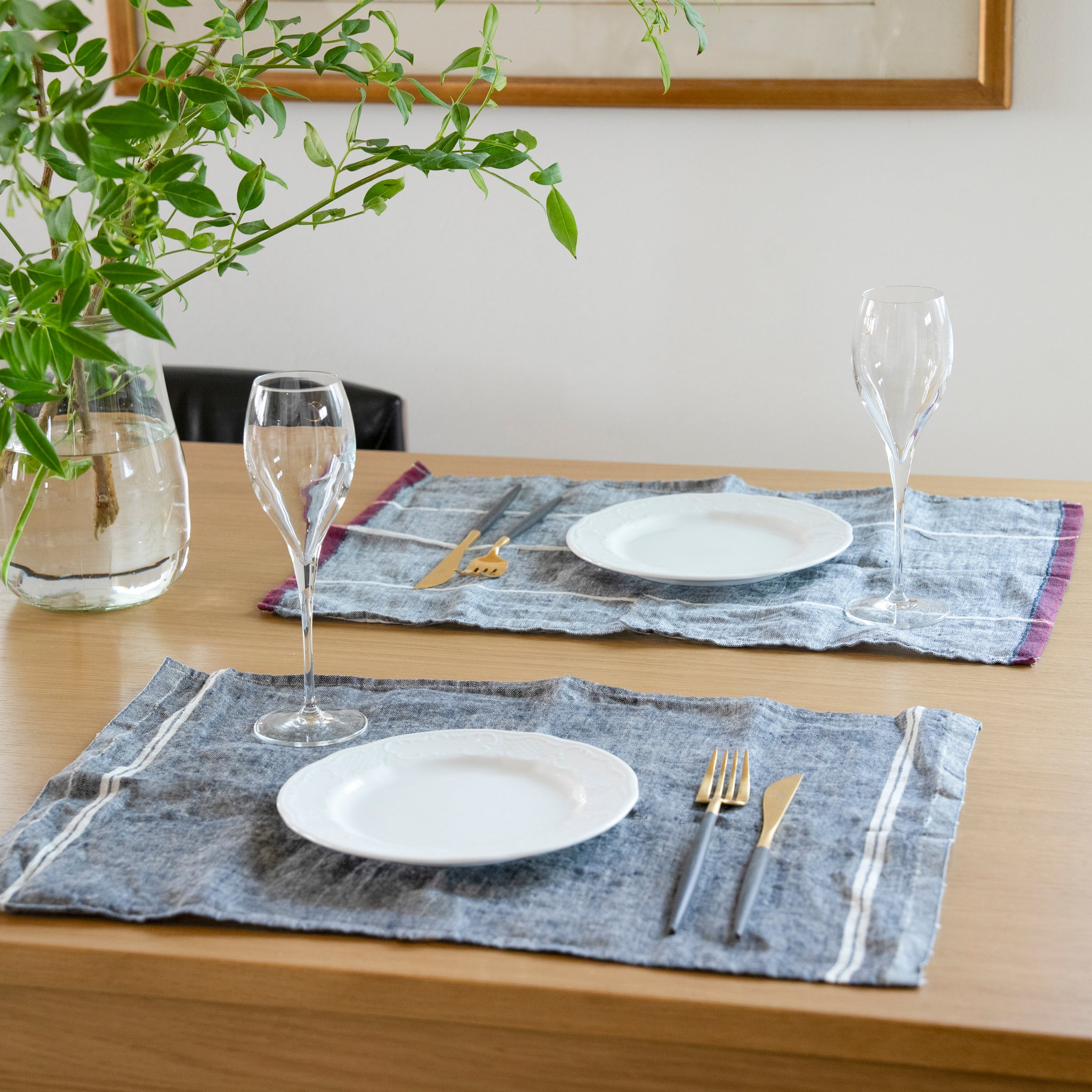 Lino e Lina ｜ 使うほどに風合いが増す、リネンのランチョンマット