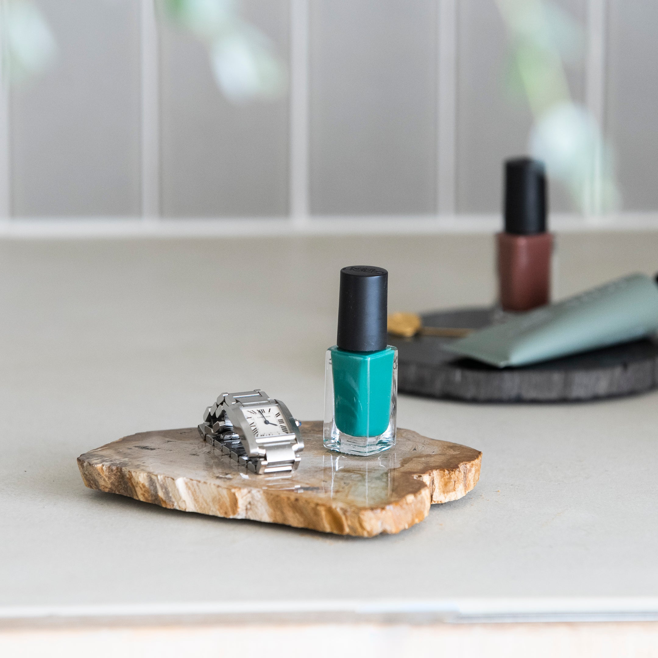 WOOD COASTER ｜ 永い時が育んだ珪化木のコースター