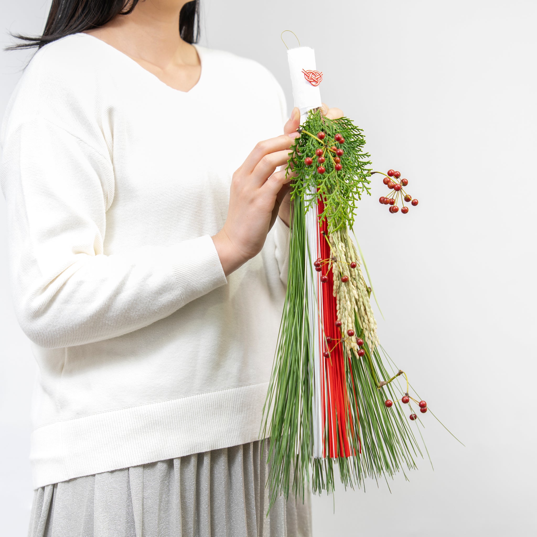 【数量限定】冬の枝ものでつくった正月飾り（生花）