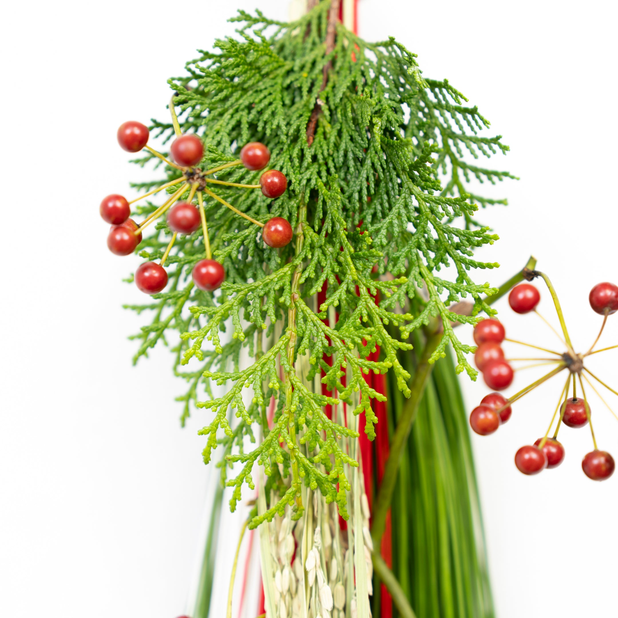 【数量限定】冬の枝ものでつくった正月飾り（生花）