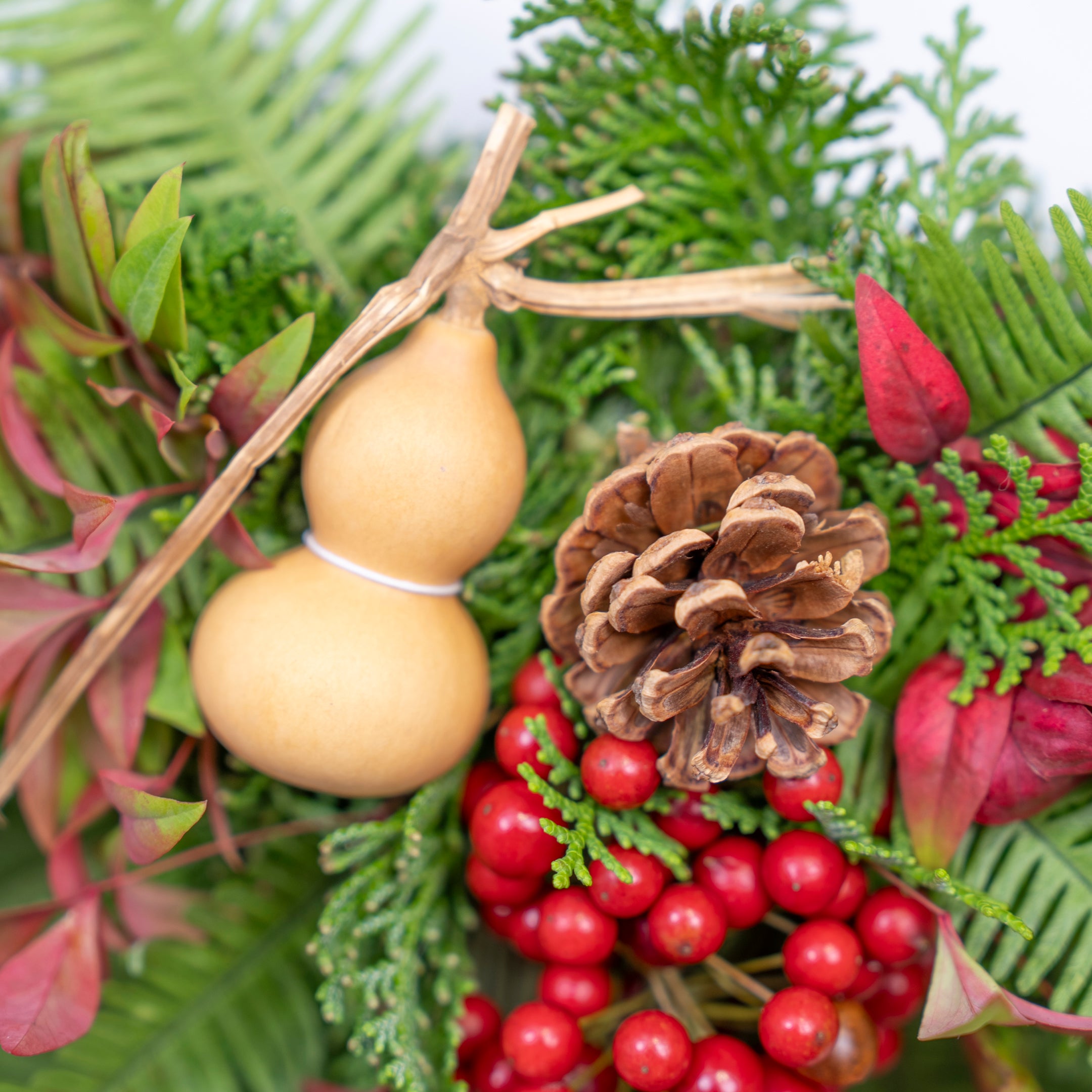 【数量限定】冬の枝ものでつくった正月飾り（生花）
