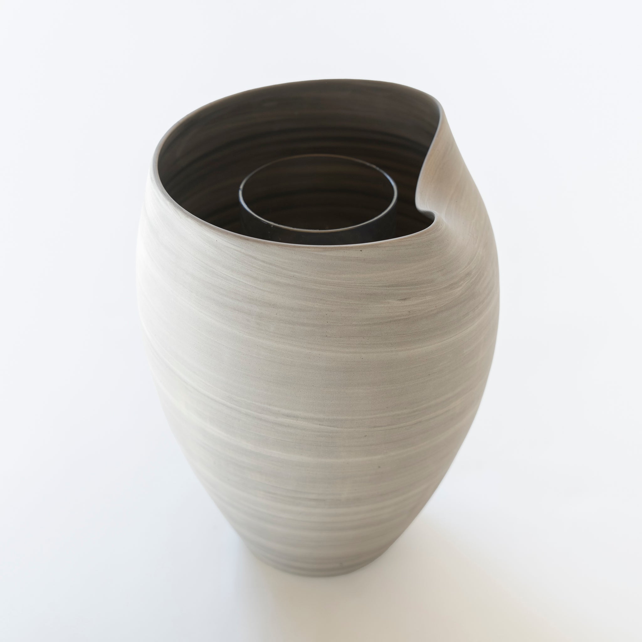 【先行販売】EDA POD ながれ ｜ 水替えしやすい壺型の枝もの花器