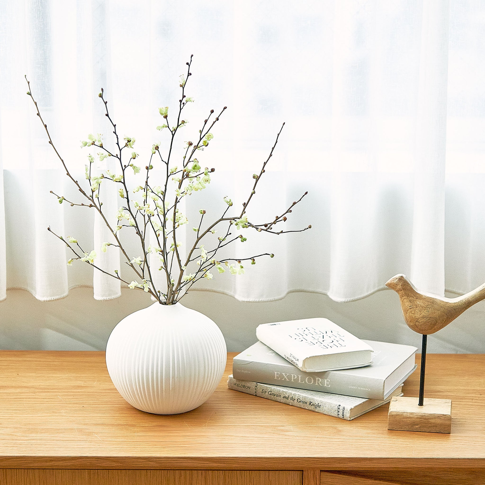 MASH ｜ まんまるフォルムのマットな花器