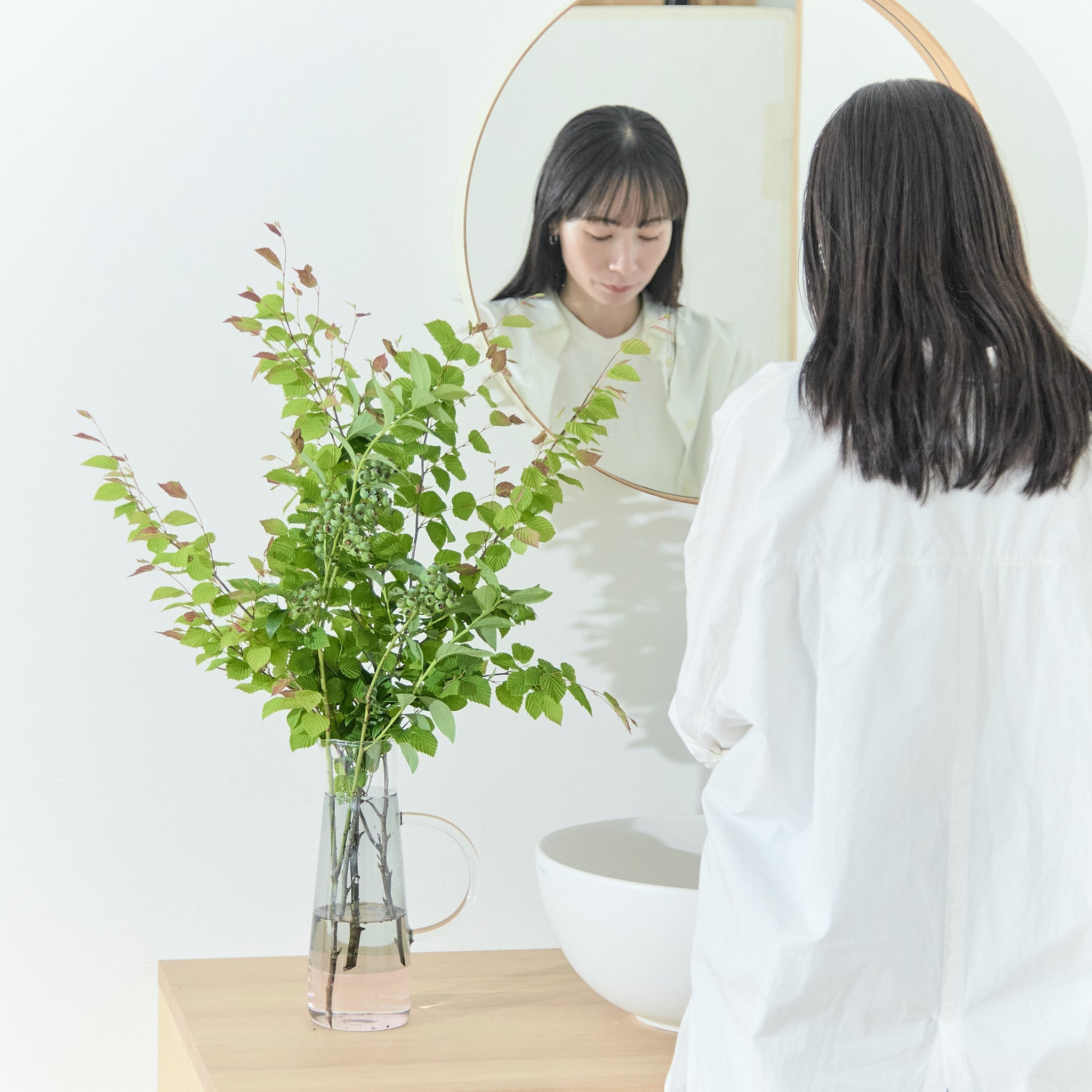 枝もの定期便 60cmプラン ｜ お部屋華やぐ卓上サイズ