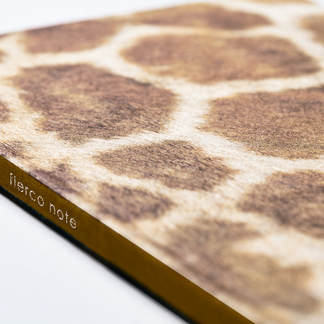 flerco note フレルコノート アミメキリン表紙拡大写真