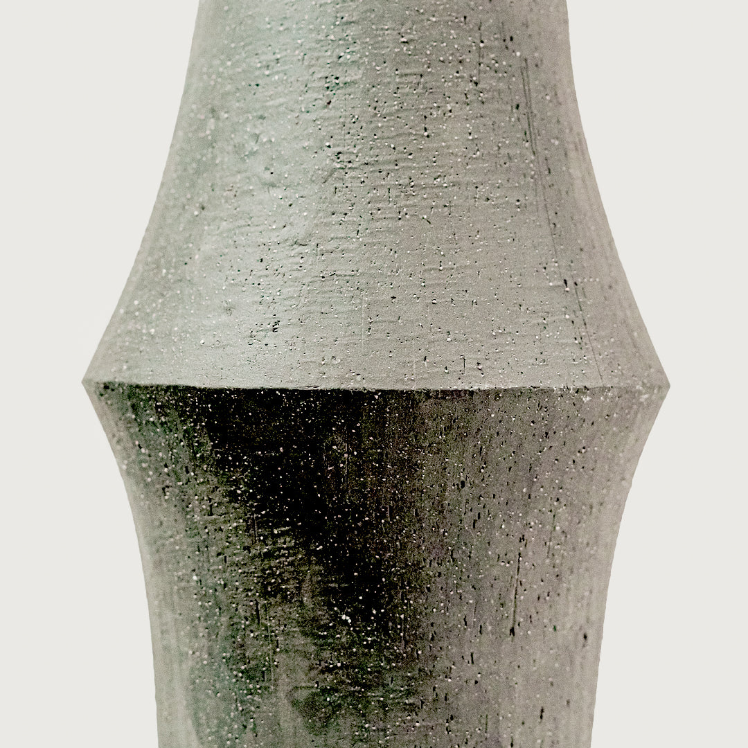 クレイ ZARA マットホワイト 花器 CC190078-101 陶器