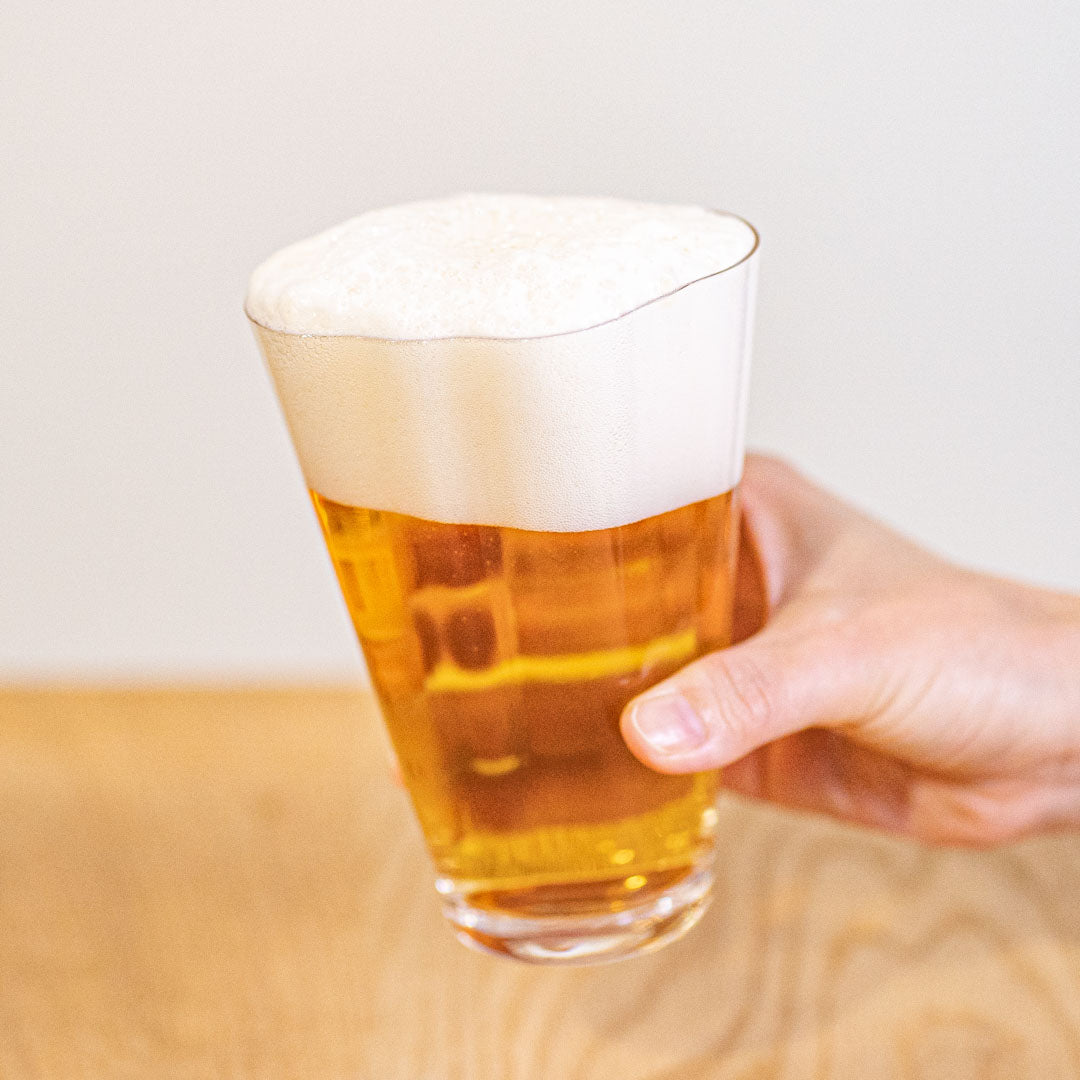 Cloud Beer Glass | Beer foam like clouds! A beer glass perfect for blue skies